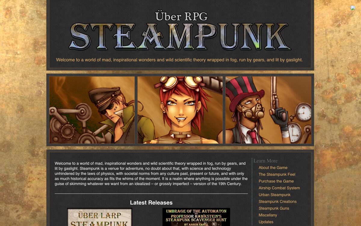 Steampunk RPG