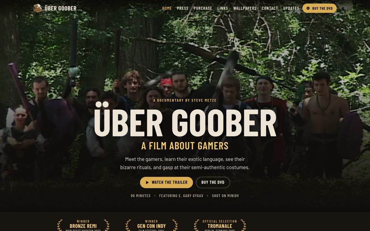 Über Goober: A Film about Gamers