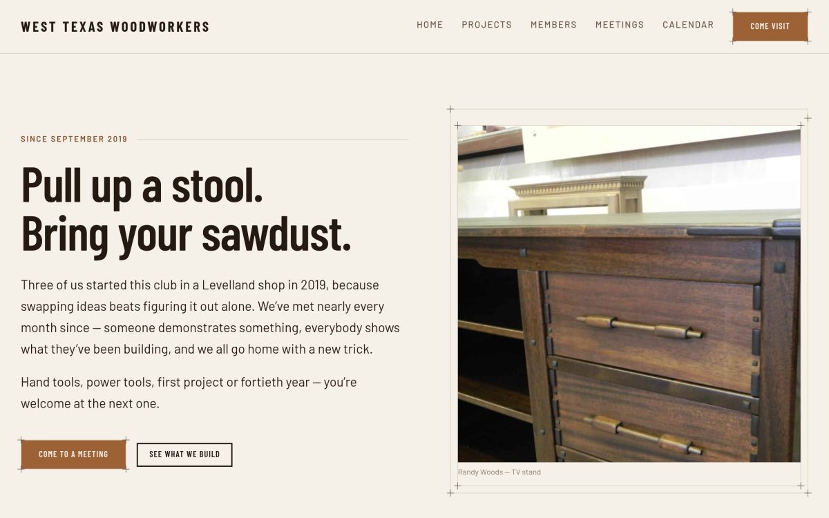 West Texas Woodworkers