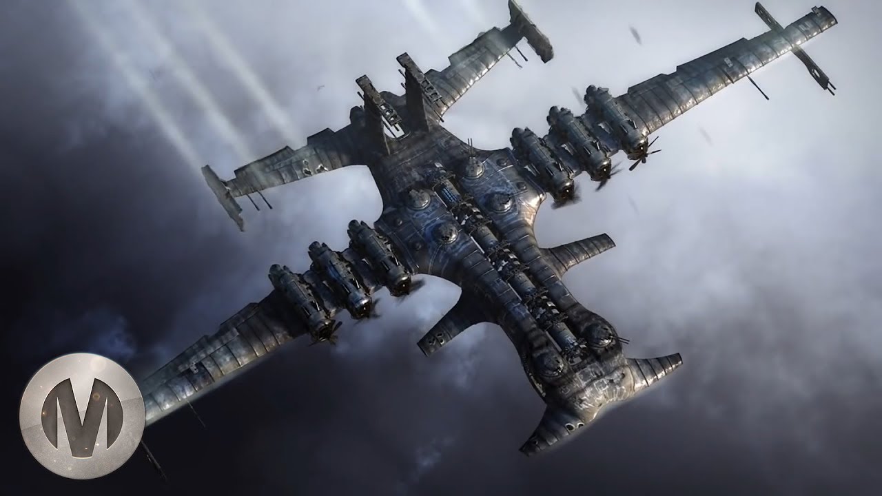 "Uncharted Realms" by Mark Petrie + "Fortress" by Dimitriy Fedotov